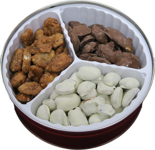 Holiday Assorted Pecans Tin